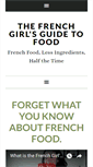 Mobile Screenshot of frenchgirlsguidetofood.com